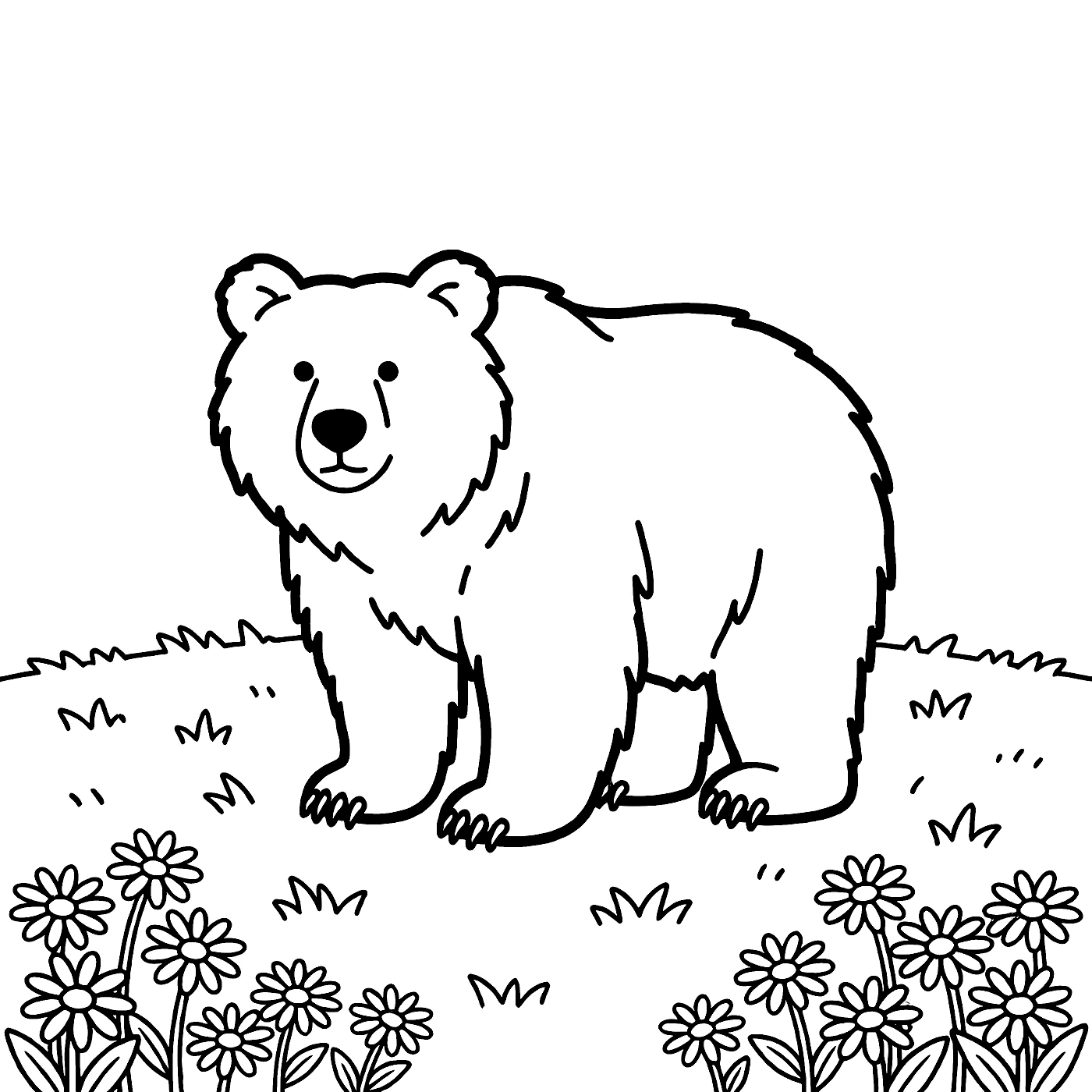 На поляне