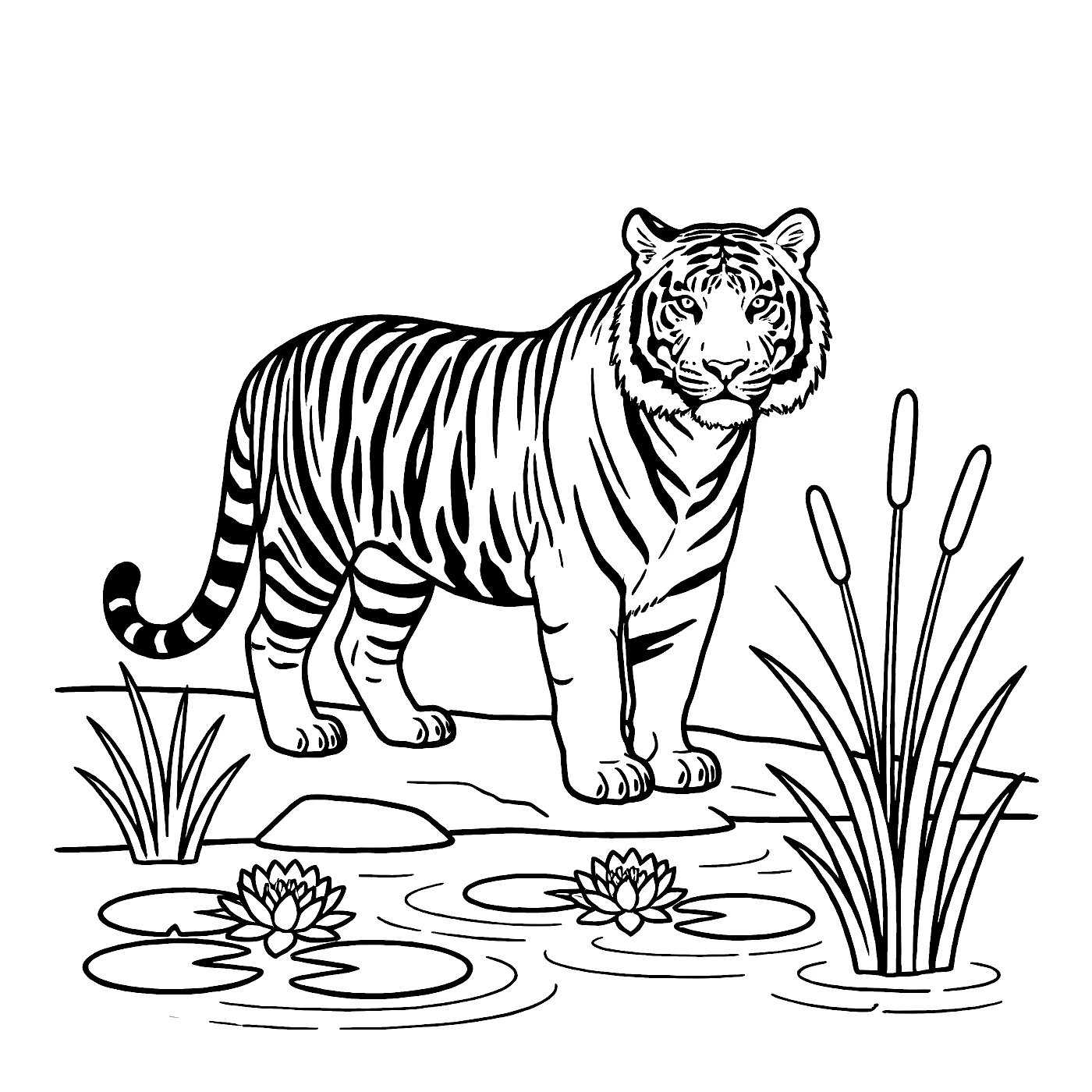 У воды