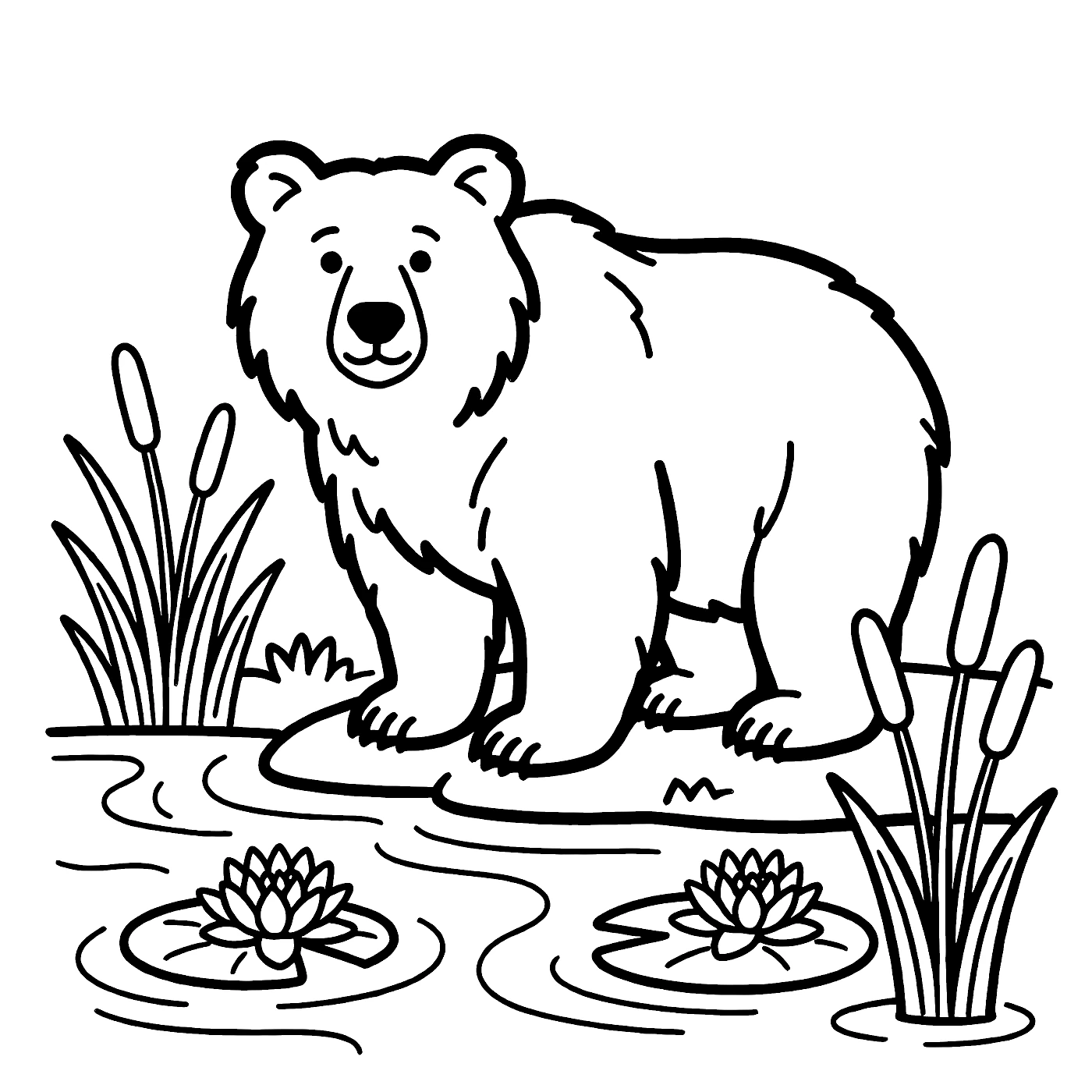 У воды