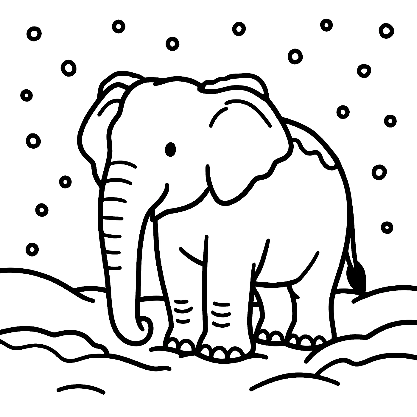 Зимой