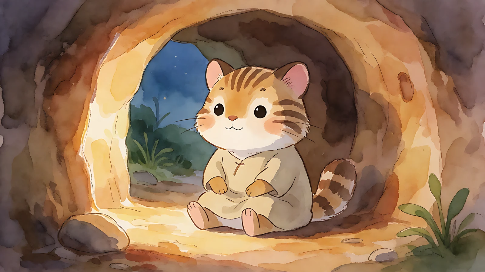 Кот, петух и лиса